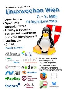 Linuxwochen Wien 2015 Plakat